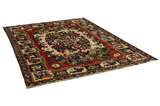 Bakhtiari Persian Carpet 279x207 - Picture 1