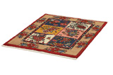 Bakhtiari Persian Carpet 134x102 - Picture 2