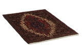 Senneh - Kurdi Persian Carpet 116x75 - Picture 1