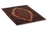 Senneh - Kurdi Persian Carpet 114x74 - Picture 1