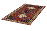Yalameh - Qashqai Persian Carpet 200x105 - Picture 2