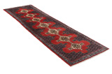 Senneh - Kurdi Persian Carpet 320x93 - Picture 1