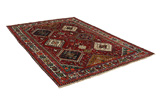 Yalameh - Qashqai Persian Carpet 310x200 - Picture 1