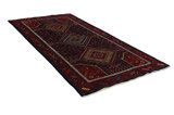 Senneh - Kurdi Persian Carpet 295x144 - Picture 1