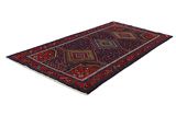 Senneh - Kurdi Persian Carpet 295x144 - Picture 2