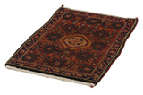 Hosseinabad - Hamadan Persian Carpet 76x58 - Picture 2